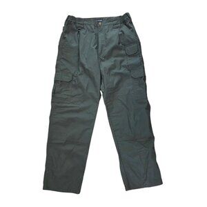 5.11 Tactical Mens Taclite Pro 74273 Ripstop Cargo Utility Pants 34 x 30 Green
